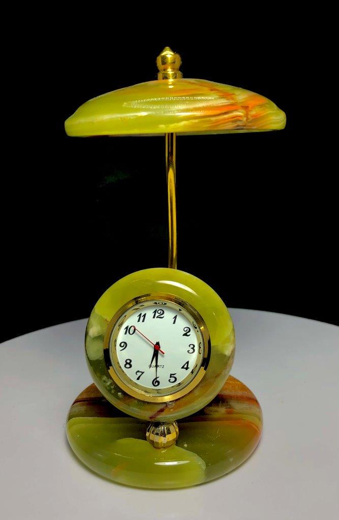 Onyx Table Clock - 319 Grams (1 of 3)