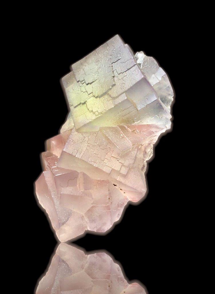 107 Grams Cubic Fluorite Mineral - 80X50X30 mm (1 of 3)