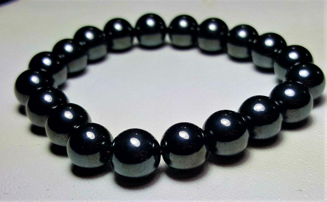 Titanium bracelet mens black bracelet (1 of 3)