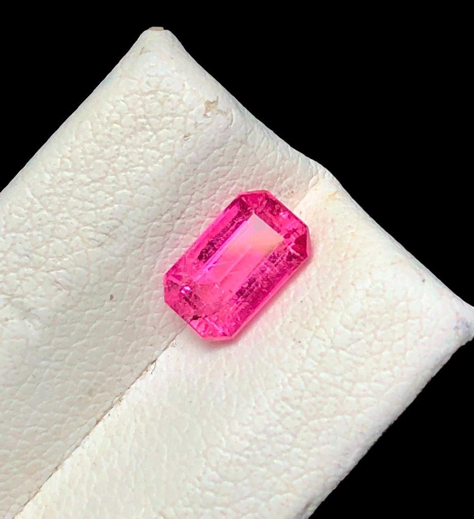 0.80 Carats Firey Pink Tourmaline - 7X4X4 mm (1 of 4)