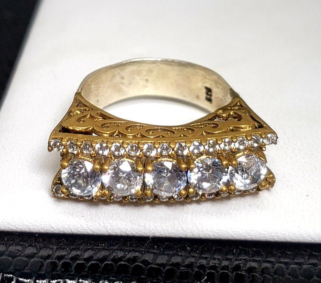 Mossonite Engagement Ring: Bronze Turkish Jewelry - Mossonite Engagement Ring Shipping: $23.00. Shipping rates are determined by Parcel weight and destination.