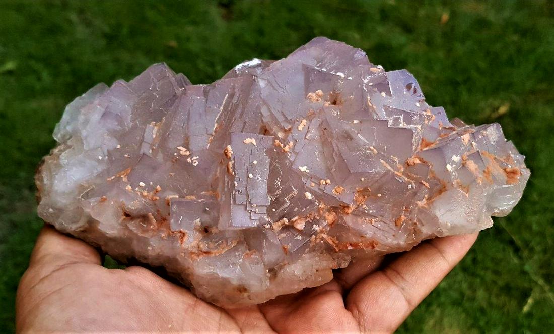 Natural Fluorite Mountains - 1008 Grams: Natural Fluorite Mountains From Baluchistan - 1008 Grams - 152X85X50 mm Shipping: $75.00. Shipping rates are determined by Parcel weight and destination.