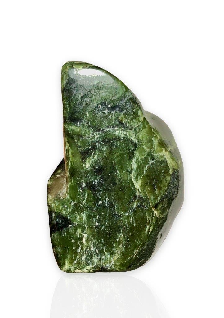 Healing Tumble Nephrite Jade - 383 Grams - 8X5.5X4.5 cm (1 of 3)