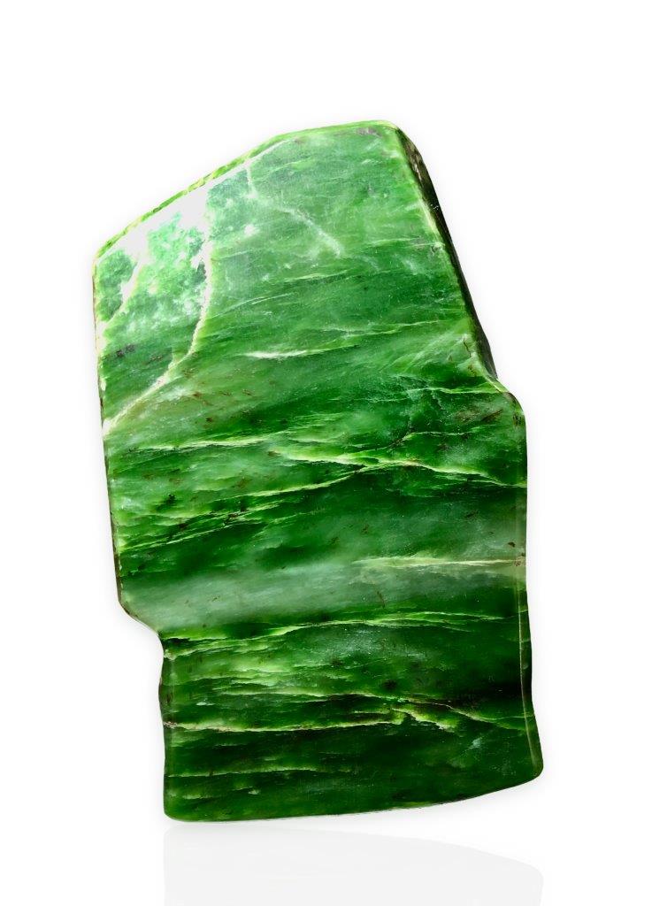1200 Grams Nephrite Jade Polished Tumble - 13.5X7.5X4 cm (1 of 2)