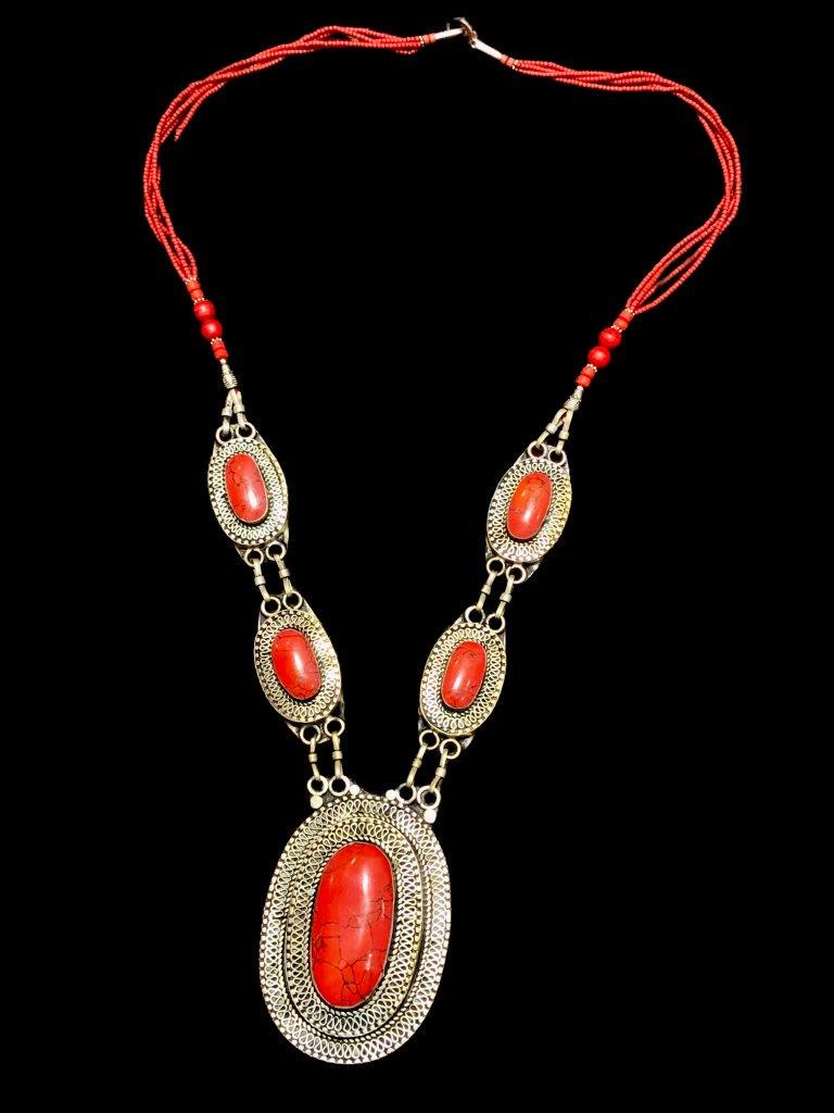 Self-Love Moon Coral Necklace in Gale: Self-Love Moon Coral Necklace in GaleShipping Rate: $70.00 .shipping rates are determined by Parcel weight and destination.Combined shipping: We offer combine shipping on multiple items purchased to r