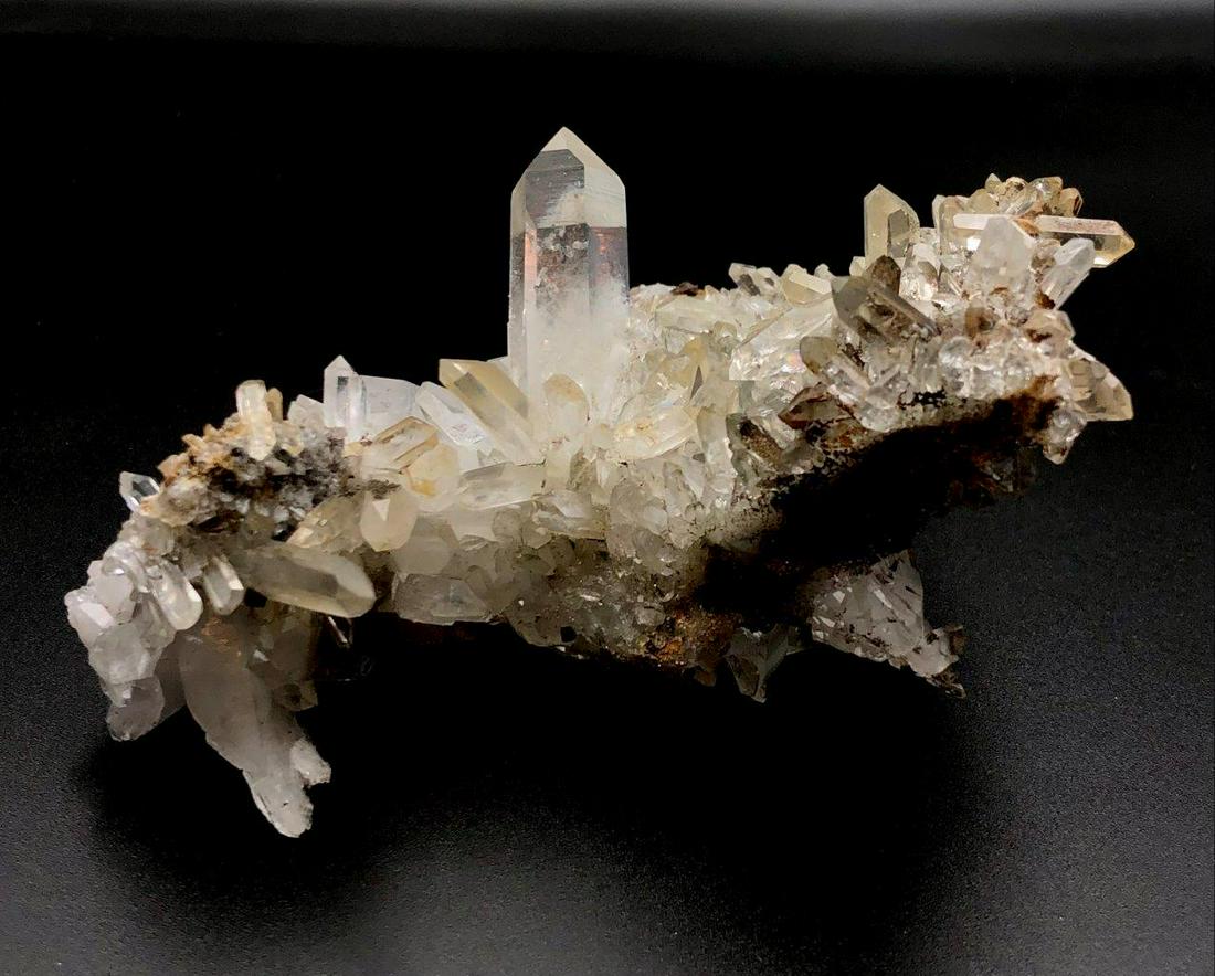 Amazing Formation Of Quartz Cluster - 298 Grams - 140X120X75 mm (1 of 5)