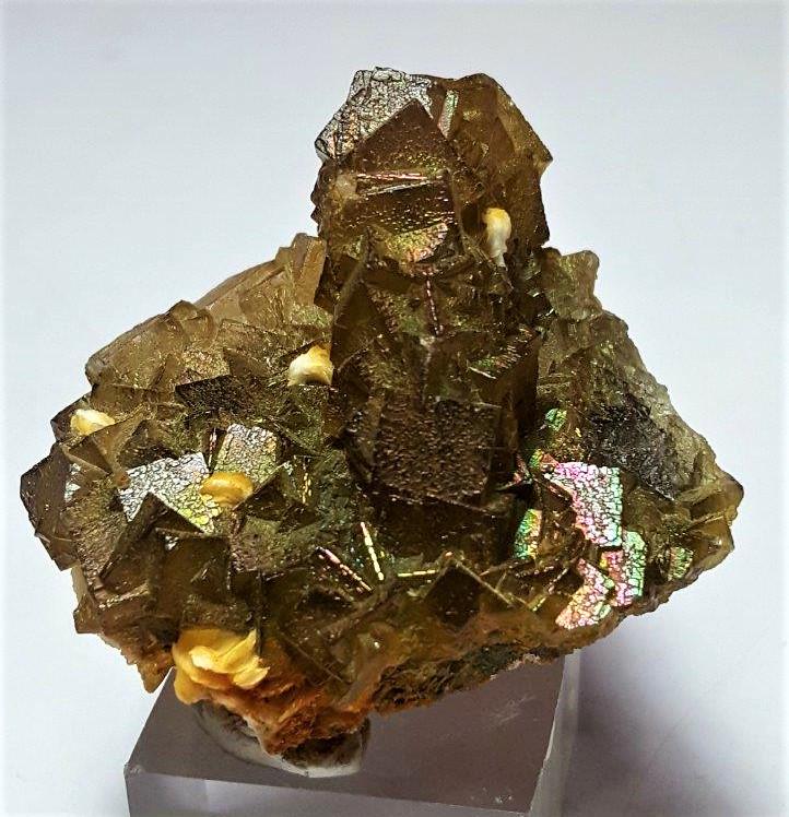 85 Grams Cubic Rainbow Fluorite (1 of 3)