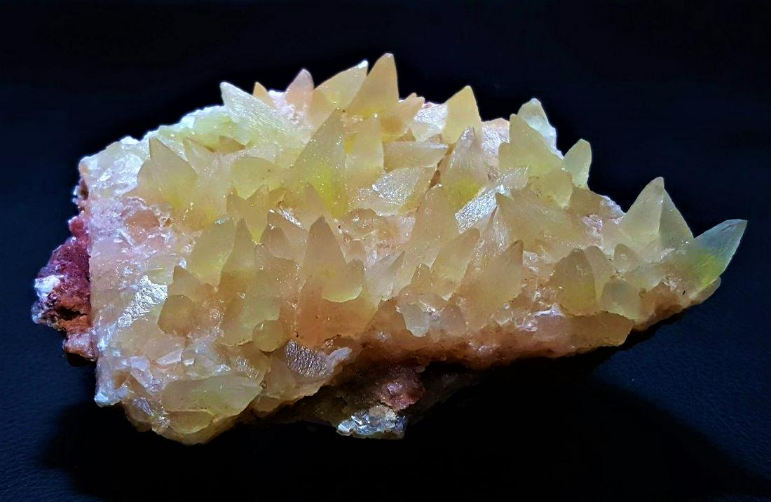 237 Gram Beautiful Flower Shape dogtooth Calcite Crystals (1 of 2)