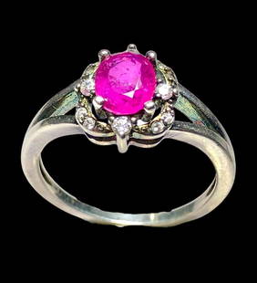 Ruby ring In Pure Silver Metal, July birthstone ring: Ruby ring In Pure Silver Metal, July birthstone ring Shipping: $23.00. Shipping rates are determined by Parcel weight and destination.
