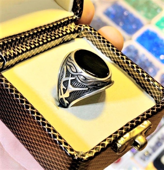 Middle Eastern Yemeni Style Arabic Ring (1 of 2)