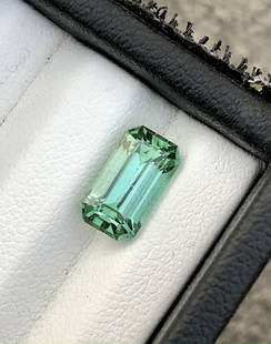 1.40 Carats Natural Green Tourmaline Gemstone - 9X5X4 mm: 1.40 Carats Natural Green Tourmaline Gemstone - 9X5X4 mm Shipping Rate: $15.00 .shipping rates are determined by Parcel weight and destination.Combined shipping: We offer combine shipping on multiple