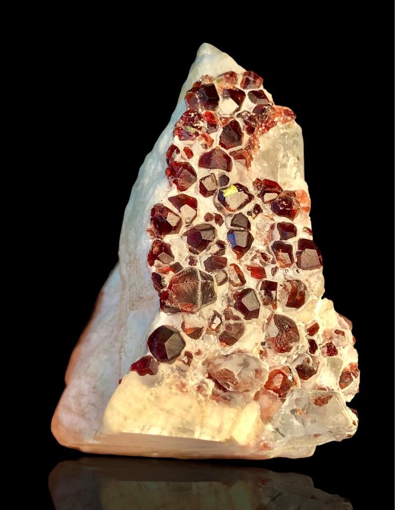 Very Fine Quality Garnet Mineral Cluster On Matrix - 332 Grams - 85X75X45 mm (1 of 5)