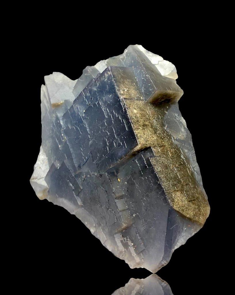 Spectacular Phantom Cubic Fluorite 345 Grams - 100X80X30 mm (1 of 4)