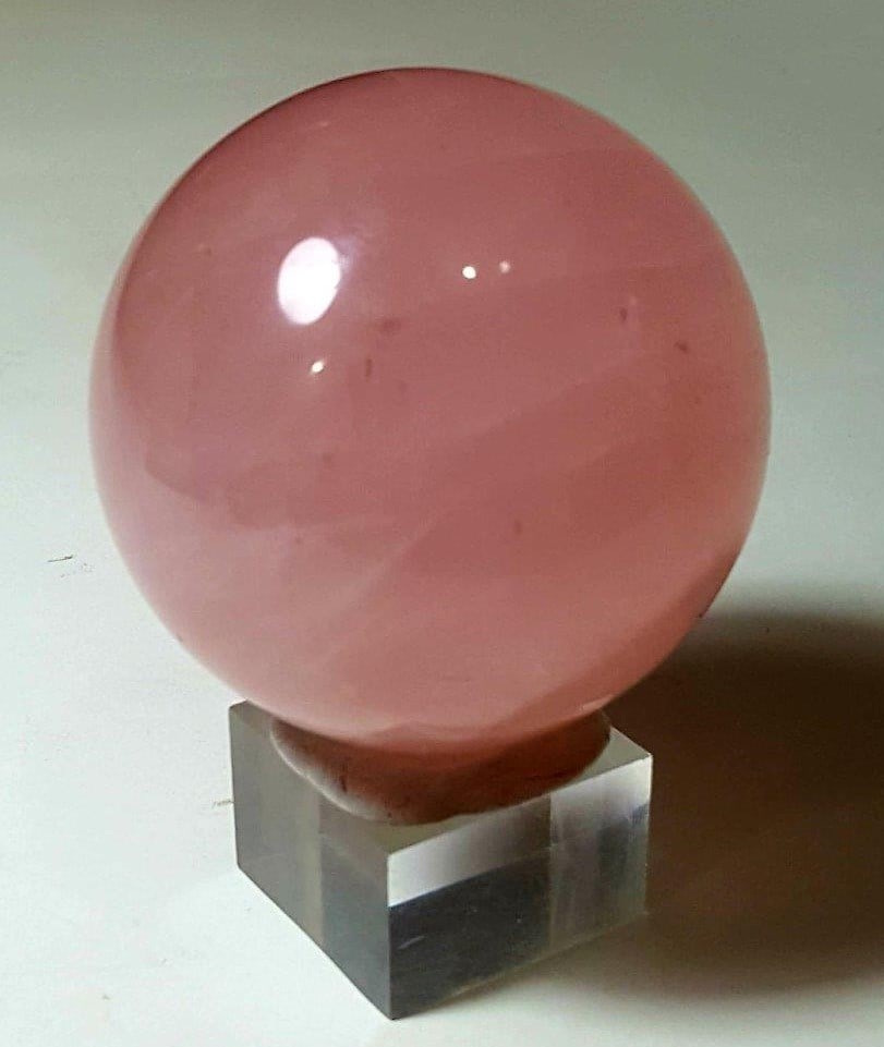Rose Quartz Sphere - 359 Grams (1 of 3)