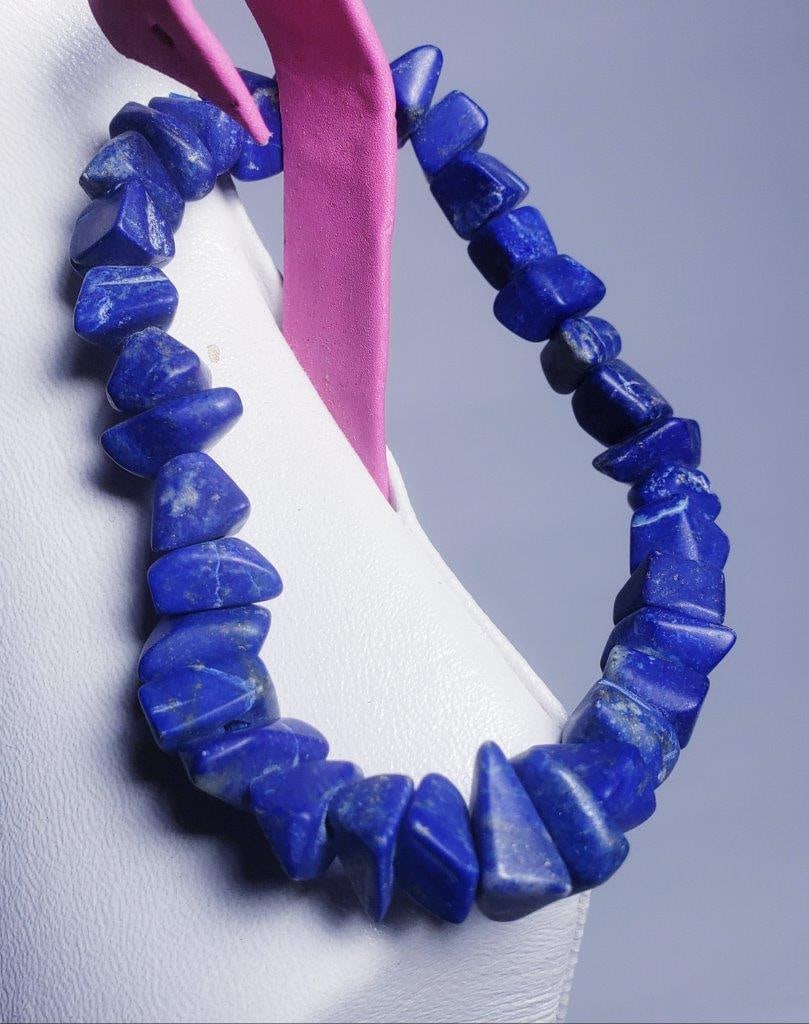 Best Quality Lapis Beaded Bracelet (1 of 3)
