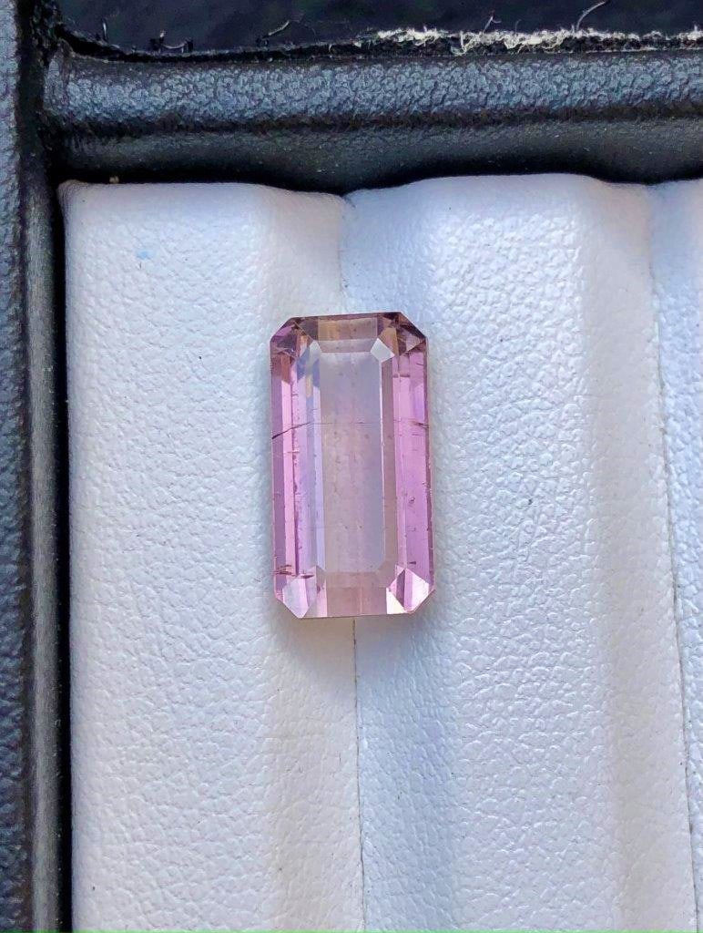 5.10 Carats Baby Pink Natural Tourmaline Gemstone - 13X7X5 mm: 5.10 Carats Baby Pink Natural Tourmaline Gemstone - 13X7X5 mm Shipping: