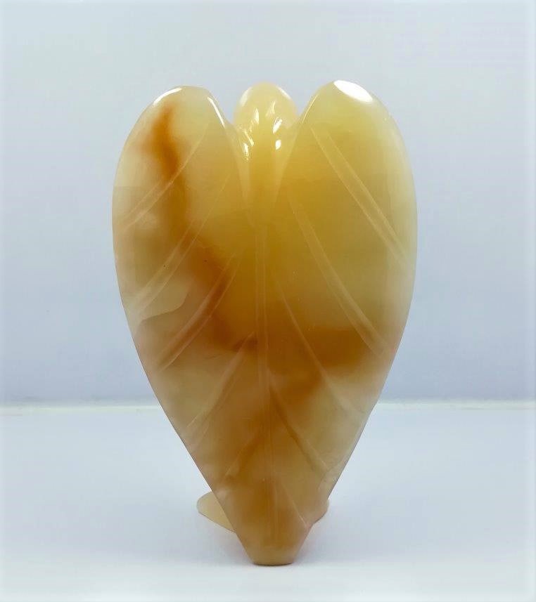 Honey Calcite Angel - 319.8 G (1 of 3)