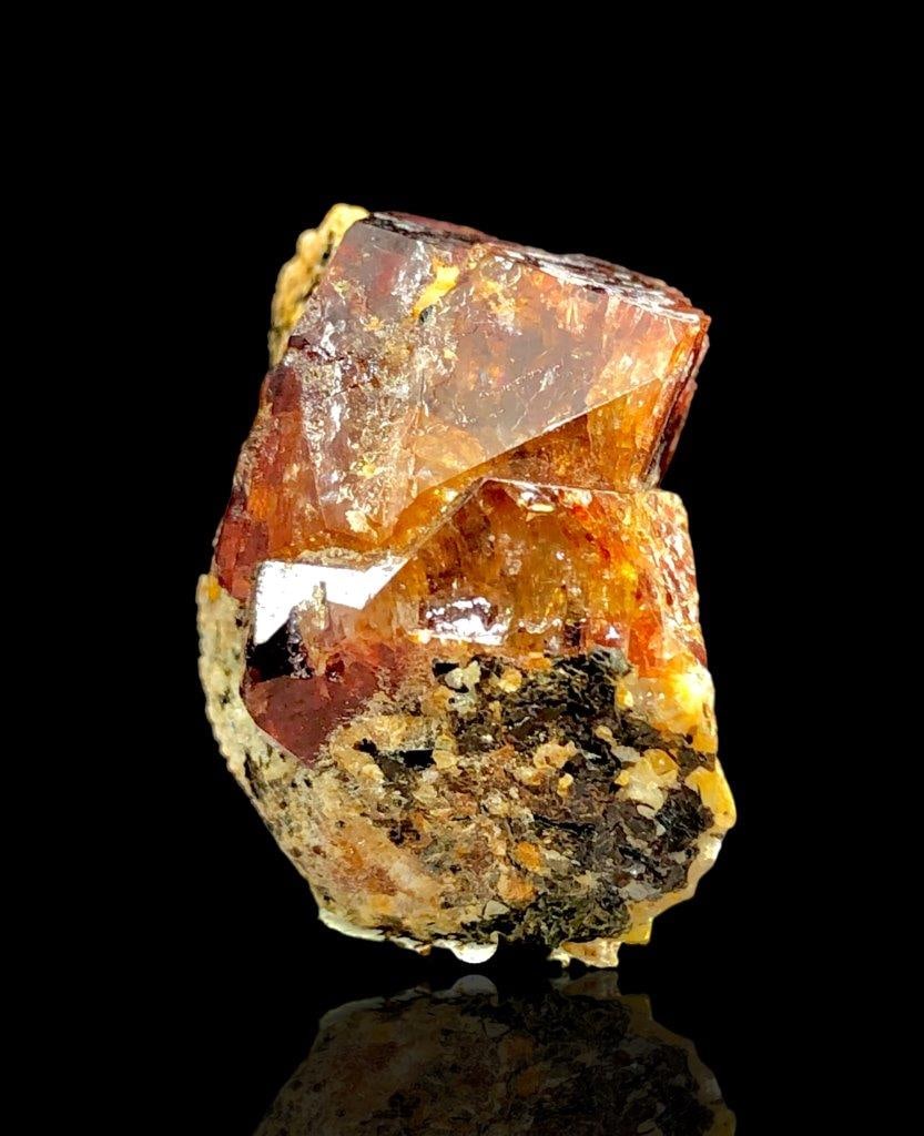 16.10 Grams Natural Zircon Crystal On Matrix Zircon Mineral Specimen - 25X22X15 mm (1 of 5)