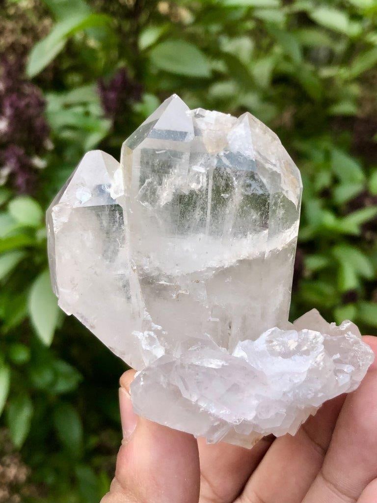 123.92 Grams Natural Quartz Crystals Cluster Mineral Specimen - 72X65X42 mm (1 of 4)