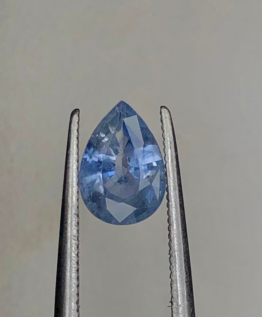 1.10 Carats Natural Blue Sapphire Gemstone - 8X6X4 mm: 1.10 Carats Natural Blue Sapphire Gemstone - 8X6X4 mm Shipping:
