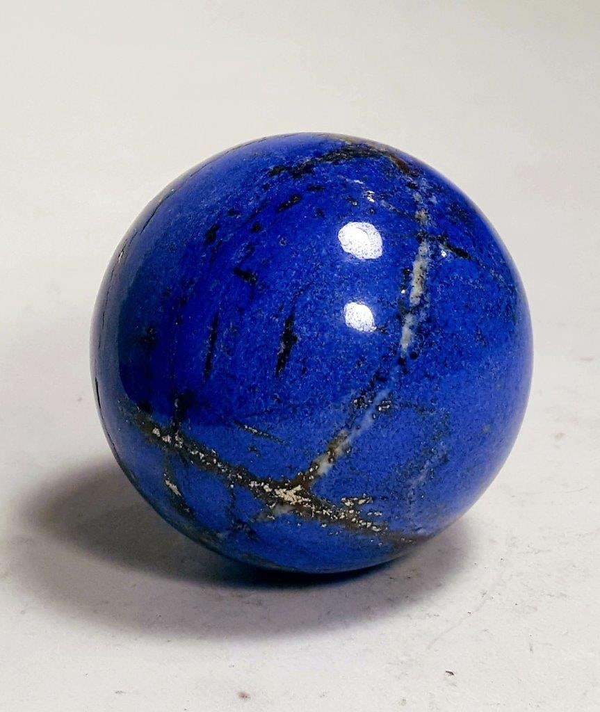 Amazing Lapis Lauzli Pyrite Sphere - 356 Grams (1 of 3)