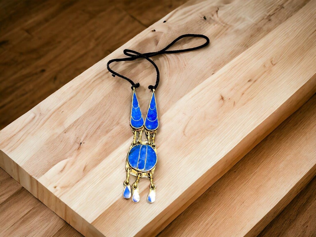 Antique hazara handmade brass necklace, very super gorgeous necklace: Antique hazara handmade brass necklace, very super gorgeous necklaceShipping Rate: $23.00 .shipping rates are determined by Parcel weight and destination.Combined shipping: We offer combine shipping o