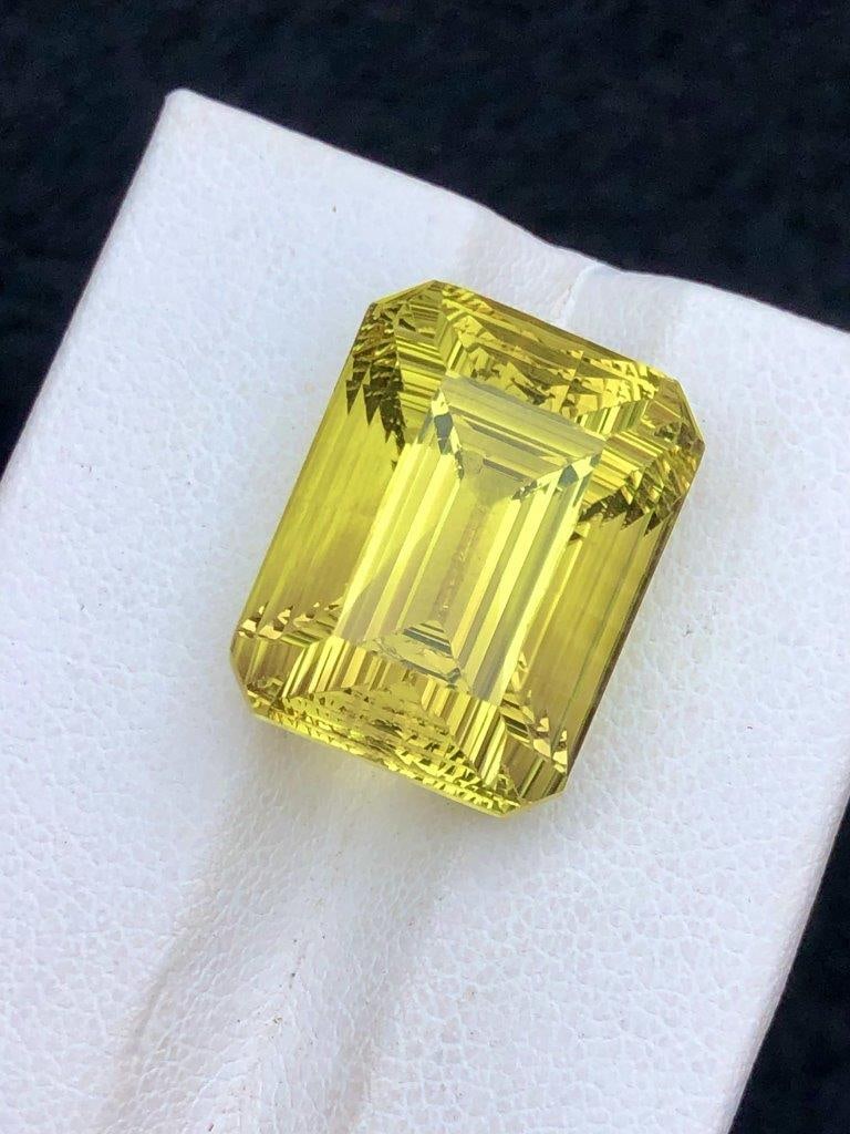 PERFECT CUT QUALITY NATURAL LEMON QUARTZ 16.35 carats 17X13X11 mm (1 of 3)