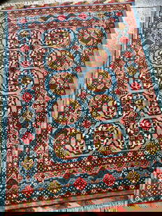 Vintage Bidjar Area Rug,Afghan Handmade Rug, Wool Rug 3' X 5': Vintage Bidjar Area Rug,Afghan Handmade Rug, Wool Rug 3' X 5'Shipping rates are determined by Parcel weight and destination.Combined shipping: We offer combine shipping on multiple items purchased to
