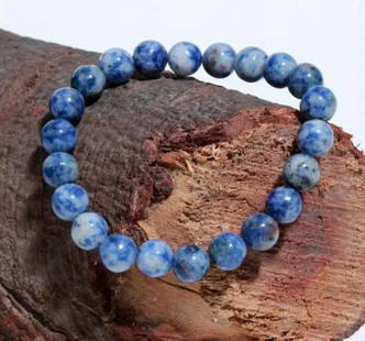 Best Quality Natural Sodalite Stretchable Bracelet: Best Quality Natural Sodalite Stretchable Bracelet Shipping: