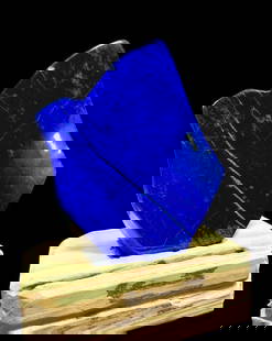 500 Grams AAA+ Grade Self Standing Royal Blue Lapis Lazuli Polished Freeform@Afghan - 5.5X4X2 Inch: 500 Grams AAA+ Grade Self Standing Royal Blue Lapis Lazuli Polished Freeform@Afghan - 5.5X4X2 InchShipping Rate: FREE SHIPPINGshipping rates are determined by Parcel weight and destination.Combined sh