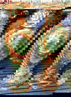 AAA Quality Multi Color Paired Onyx Vases - 450 Kg: AAA Quality Multi Color Paired Onyx Vases - 450 KgShipping Rate: $2500.00 .shipping rates are determined by Parcel weight and destination.Combined shipping: We offer combine shipping on multiple items