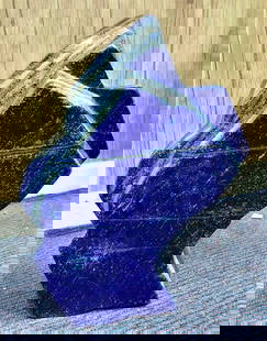 UNUSUAL SHAPE 17.7 KG Unusual Shaped Lapis Lazuli Standing Tumble - COLLECTION PIECE: UNUSUAL SHAPE 17.7 KG Unusual Shaped Lapis Lazuli Standing Tumble - COLLECTION PIECEShipping Rate: $200.00 .shipping rates are determined by Parcel weight and destination.Combined shipping: We offer c