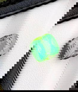 3.65 Carats VVS Green Tourmaline From Afghanistan - 9X8.5X6.5 mm: 3.65 Carats VVS Green Tourmaline From Afghanistan - 9X8.5X6.5 mm Shipping Rate: $15.00 .shipping rates are determined by Parcel weight and destination.Combined shipping: We offer combine shipping on m