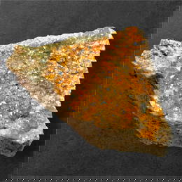 195 Grams Natural Hessonite Garnet Cluster on Matrix - 65X56X40 mm