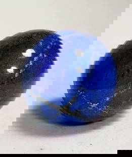 Amazing Lapis Lauzli Pyrite Sphere - 356 Grams: Amazing Lapis Lauzli Pyrite Sphere - 356 GramsShipping Rate: $36.00 .shipping rates are determined by Parcel weight and destination.Combined shipping: We offer combine shipping on multiple items purch