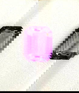 Emerald Cut Amethyst Gem - 8 Carats - 14X11X8 mm: Emerald Cut Amethyst Gem - 8 Carats - 14X11X8 mmShipping Rate: $15.00 .shipping rates are determined by Parcel weight and destination.Combined shipping: We offer combine shipping on multiple items pur