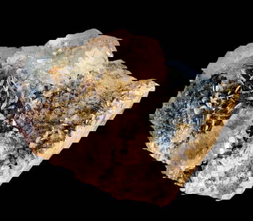 Fluorite With Mica On Mother Rock - 277 Grams - 90X70X53 mm: Fluorite With Mica On Mother Rock - 277 Grams - 90X70X53 mm Specimen 12.50 Grams - 27X18X16 mm Shipping Rate: FREE SHIPPING .shipping rates are determined by Parcel weight and destination.Combined shi