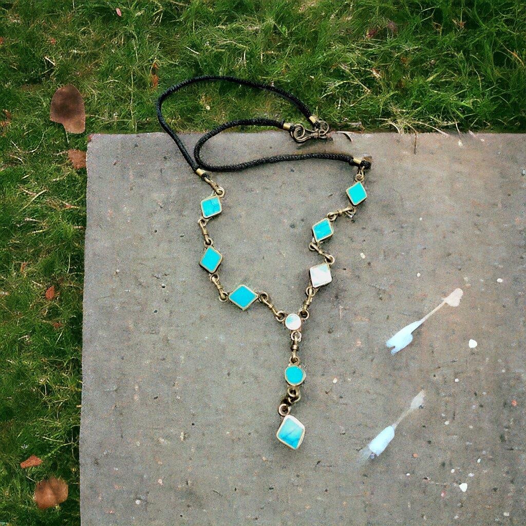 Ethnic Gypsy Necklace Antique Brass Bib Festival Halloween Carnival Jewelry: Ethnic Gypsy Necklace Antique Brass Bib Festival Halloween Carnival Jewelry Shipping: $23.00. Shipping rates are determined by Parcel weight and destination.