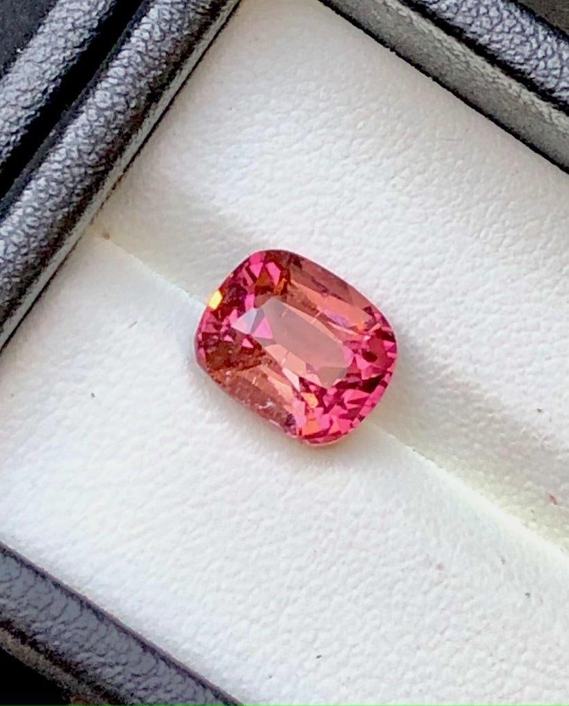 3.50 Carats Intense Pink Natural Tourmaline Gemstone - 10X8.5X6 mm: 3.50 Carats Intense Pink Natural Tourmaline Gemstone - 10X8.5X6 mm Shipping Rate: $15.00 .shipping rates are determined by Parcel weight and destination.Combined shipping: We offer combine shipping on