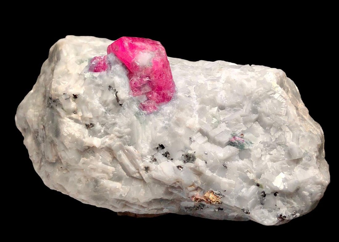 Top Quality Ruby Minerals - Terminated Ruby Specimen - 226 Grams - 88X55X54 mm (1 of 8)