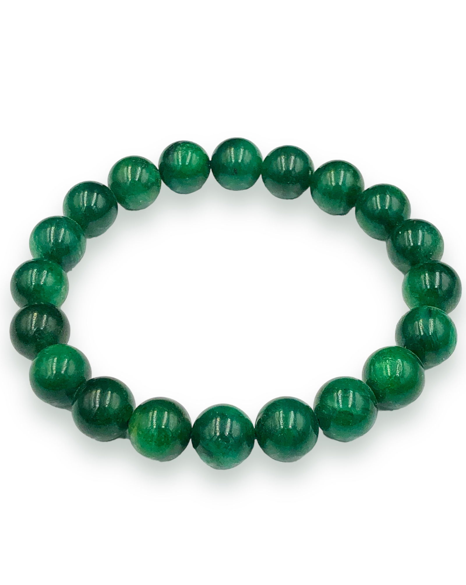 Natural Green Nephrite Jade Bracelet (1 of 2)