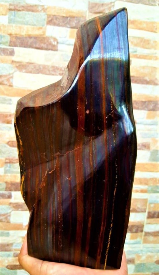 5 Kg Top Quality Tiger Eye Healing Tumble (1 of 4)