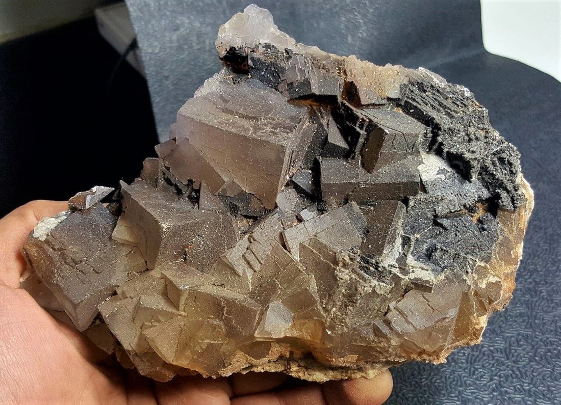 Golden Fuorite Mountains Specimen - 521.2 Grams (1 of 3)