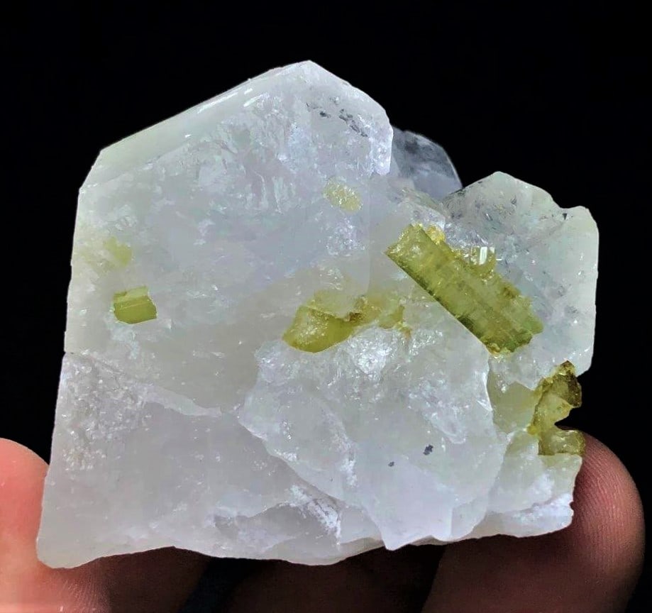 Natural Tourmaline Quartz Obelisk Crystals - 82.6G (1 of 3)