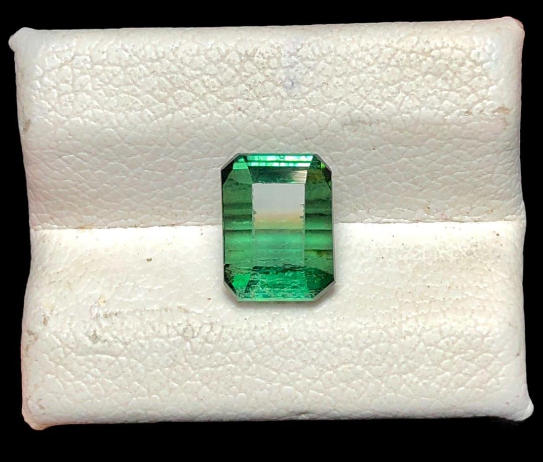 Green Tourmaline - 1.65 Carats - 7X5X4 mm: Green Tourmaline - 1.65 Carats - 7X5X4 mm Shipping: