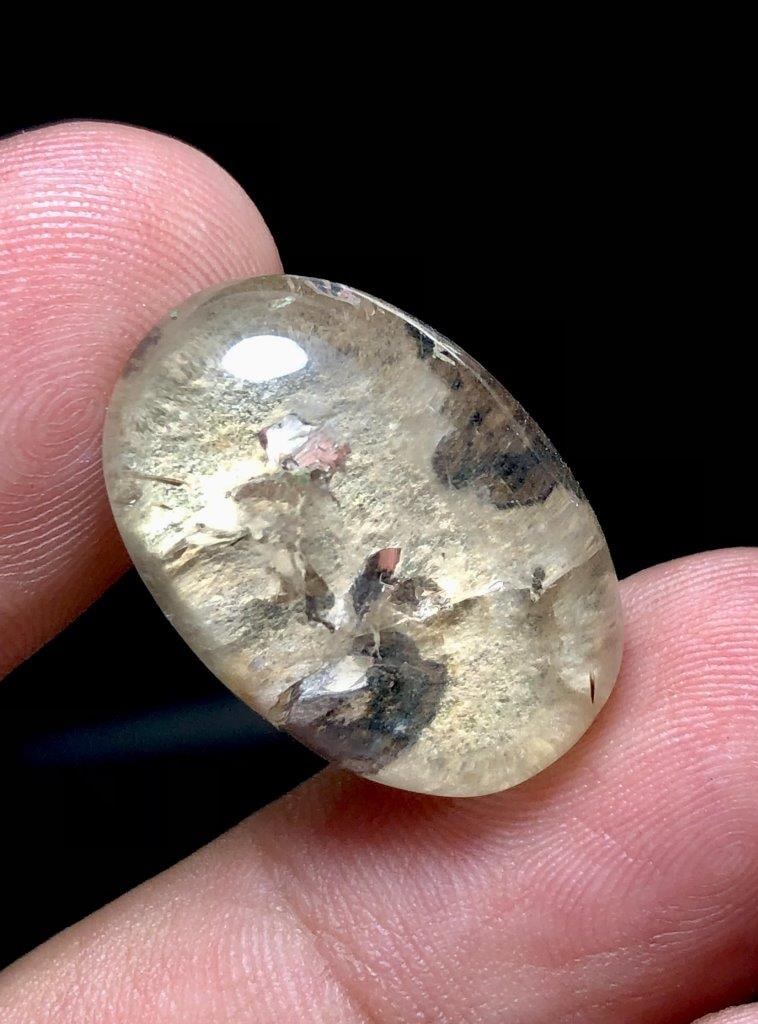 2 Carats Light Bi-Color Natural Tourmaline - 7X7X5 mm: 2 Carats Light Bi-Color Natural Tourmaline - 7X7X5 mm Shipping: