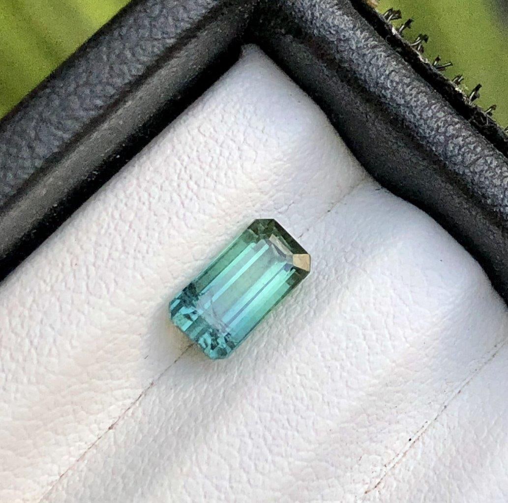 Blue Indicolite Tourmaline Gemstone - 1.10 Carats - 8X4X3 mm: Blue Indicolite Tourmaline Gemstone - 1.10 Carats - 8X4X3 mm Shipping Rate: $15.00 .shipping rates are determined by Parcel weight and destination.Combined shipping: We offer combine shipping on multi