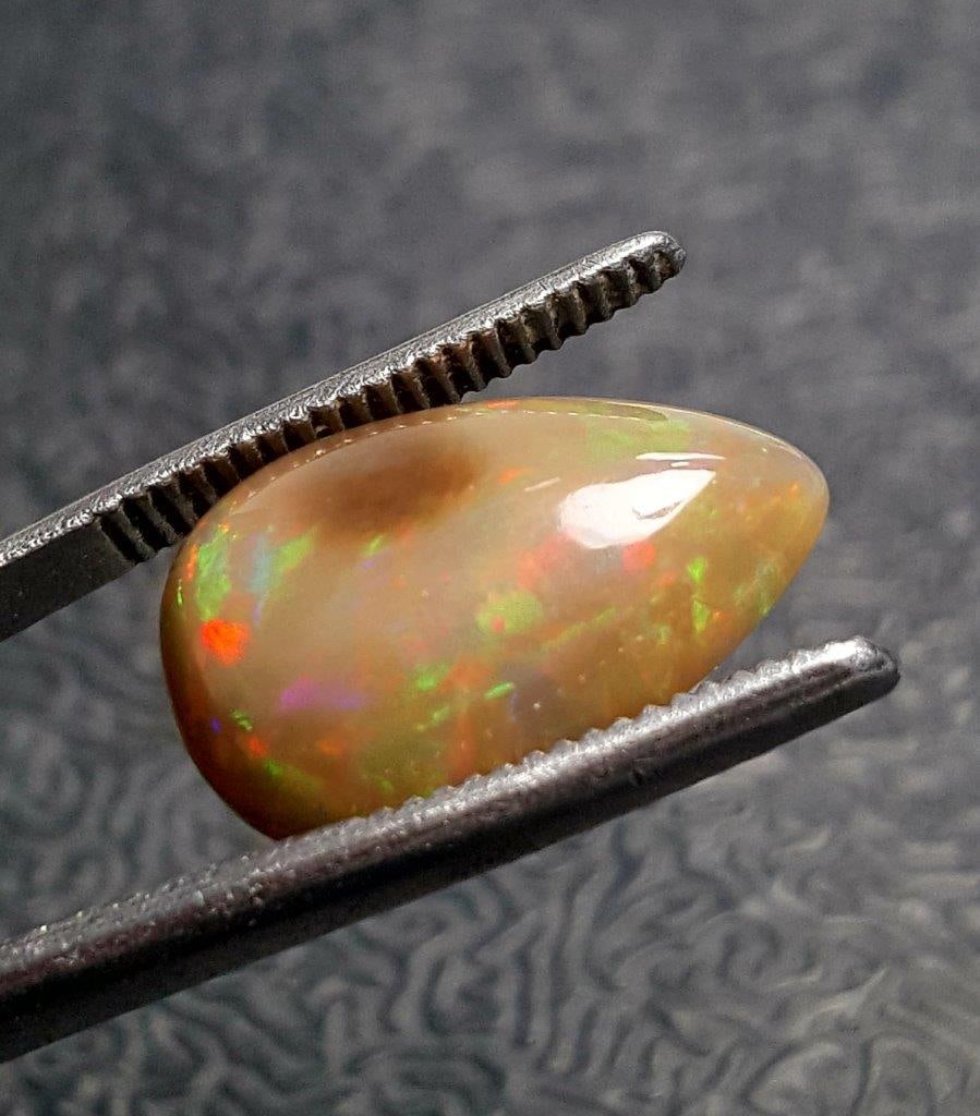 Pear Shape Fire Opal - 7.15 Carats - 2