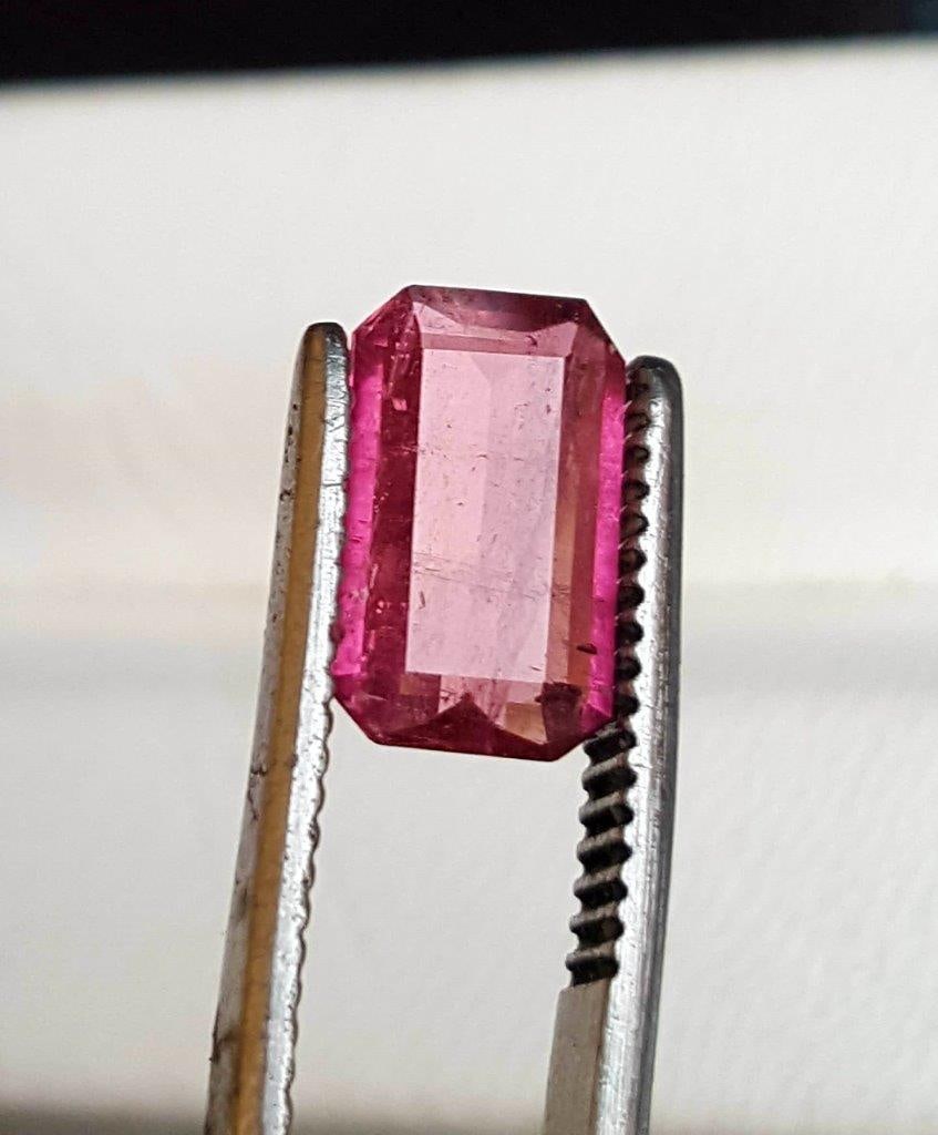 Rubelite Tourmaline From Afghanistan - 2 Carats: Rubelite Tourmaline From Afghanistan - 2 CaratsShipping Rate: $15.00 .shipping rates are determined by Parcel weight and destination.Combined shipping: We offer combine shipping on multiple items