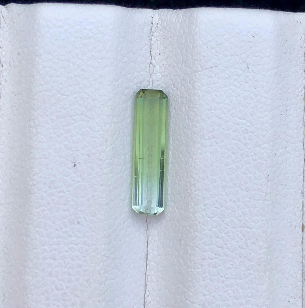 1.05 Carats Green Tourmaline - 12X3X3 mm: 1.05 Carats Green Tourmaline - 12X3X3 mmShipping Rate: $15.00 .shipping rates are determined by Parcel weight and destination.Combined shipping: We offer combine shipping on multiple items purchased